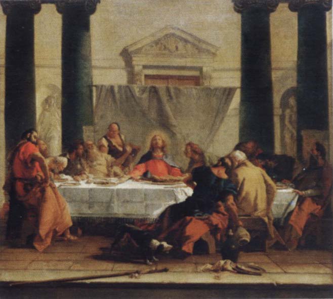 Muse most par Giambattista Tiepolo the last Abendmabl